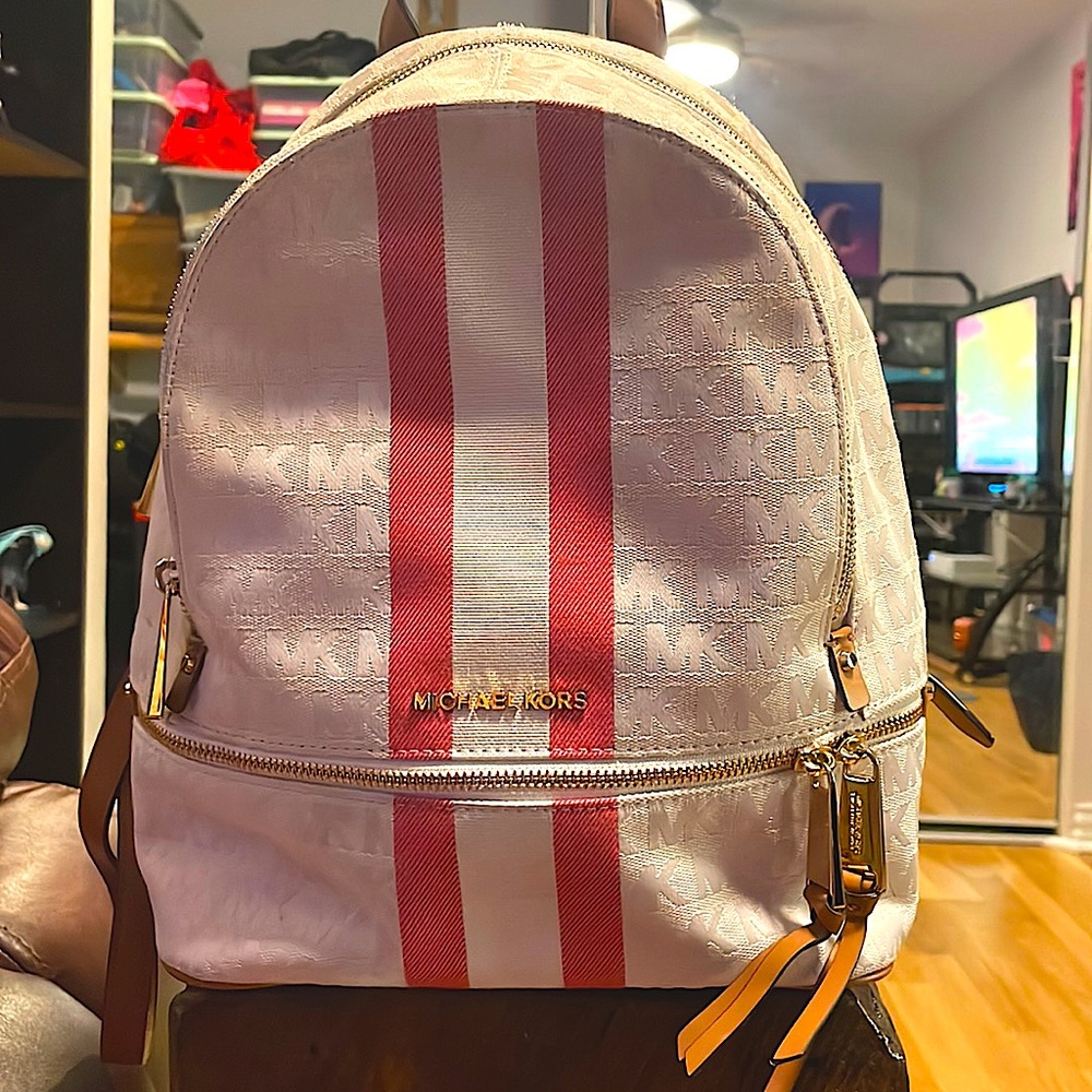 MK RACING STRIPE MINI BACKPACK